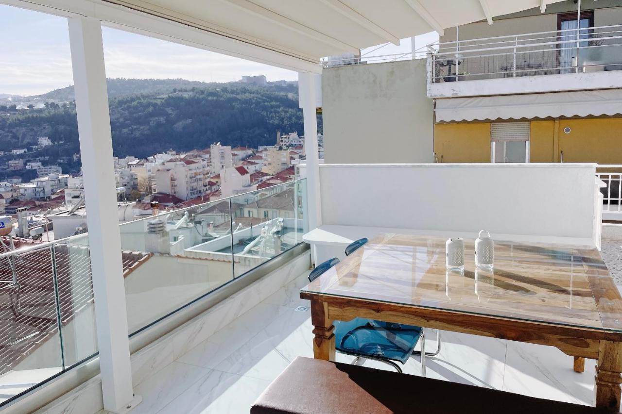 Euphoria Luxury Penthouse Apartment Kavála Luaran gambar
